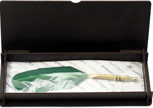 Steelpen Calligraphy Serisi Cs0204 Kuş Tüyü Kaligrafi Kalem Seti ürün görseli 1