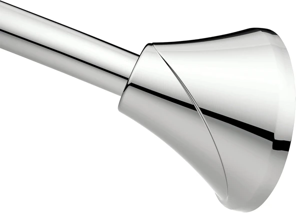 Moen Csr2172Ch 5-Foot Curved Adjustable Tension Shower Curtain Rod, Chrome ürün görseli 1