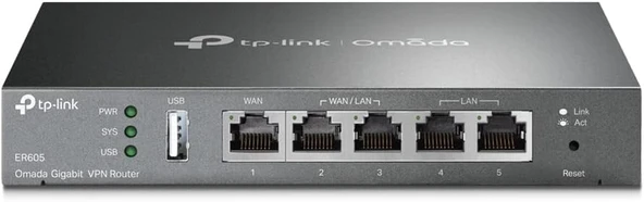 Tp-Link Er605; Omada Gigabit Vpn Router ürün görseli 1