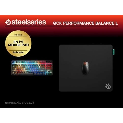 Steelseries Qck Performans Large Gaming Mousepad - Balance - Resim 4