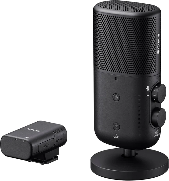 Sony Ecm-S1 | Kablosuz Ayaklı Mikrofon Ecm-S1 Podcast, Akış Ve Toplantılar Için ürün görseli 1