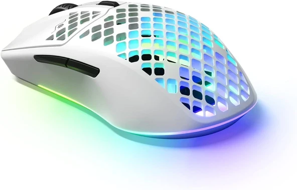 Steelseries Aerox 3 Wireless Snow Gaming Mouse - Truemove Air Optik Sensör - 68 Gram - Suya Dayanıkl ürün görseli 1