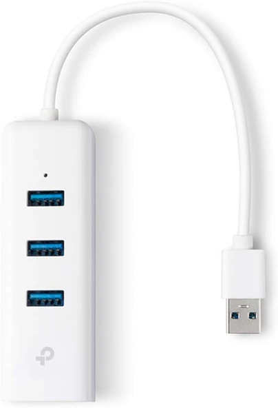 Tp-Link Ue330, Usb 3.0 3-Port Hub Ve Gigabit Ethernet Adaptör İkisi Bir Arada Usb Adaptör ürün görseli 1