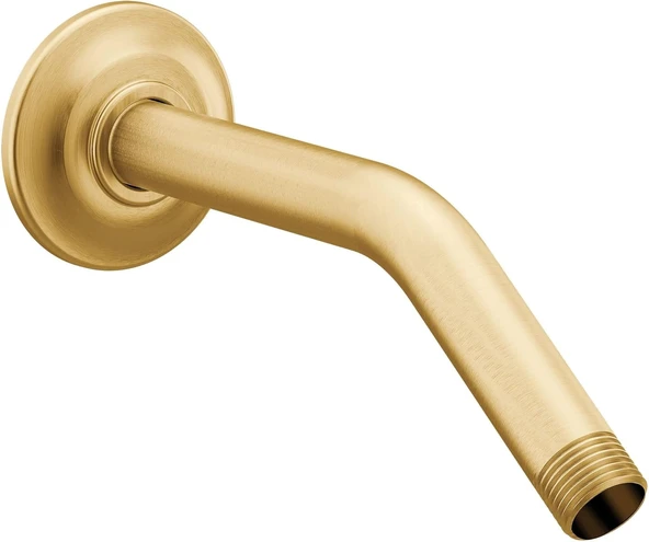 Moen S122Bg Collection Duş Kolu, Fırçalanmış Altın ürün görseli 1