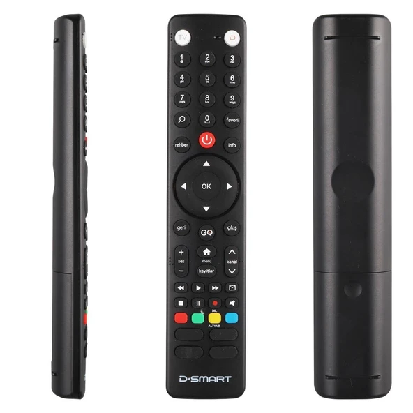 Weko D-Smart Yeni Seris GO Tuşlu HD Uydu Alıcı Kumandası ürün görseli 1