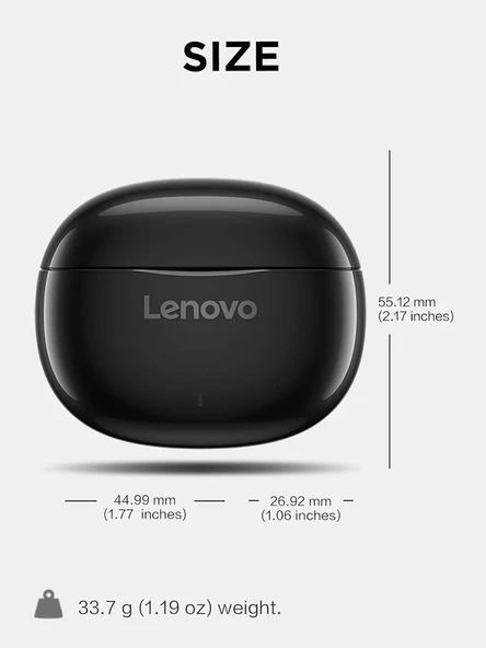 Lenovo E310 True Wireless Stereo Kulaklık Siyah - Resim 6