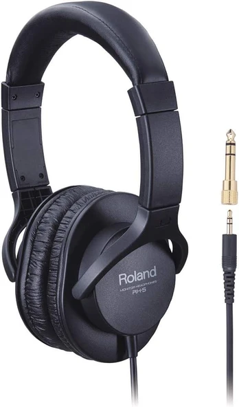 Roland Rh-5 Siyah Kulaklık 33,8 X 28,5 X 10 Cm ürün görseli 1