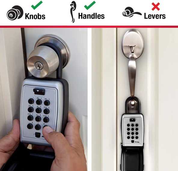 Master Lock 5422D Push Button Taşınabilir Key Safe By Master Lock - Resim 5