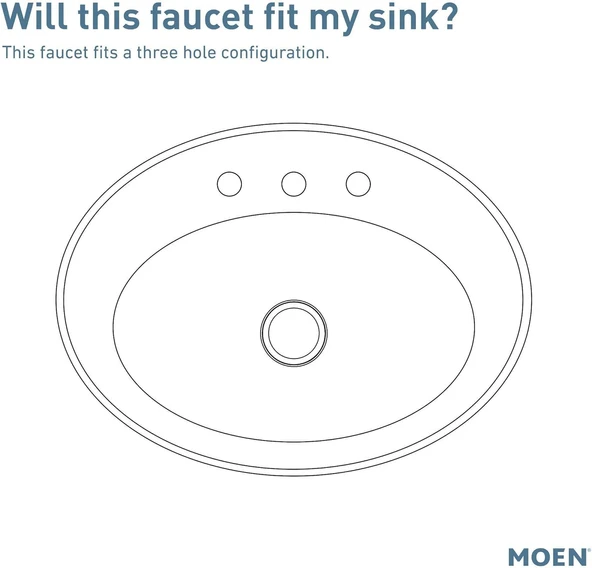 Moen T6905Orb Voss - Resim 5