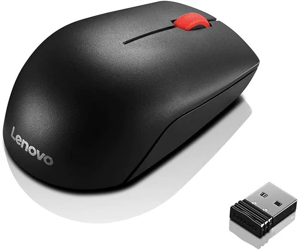 Lenovo Essential Compact Wirel, Siyah - Resim 4