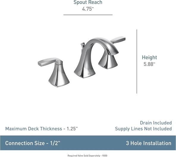 Moen T6905Orb Voss - Resim 3