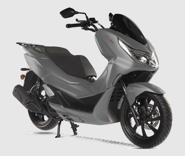 Motolüx Mcx 125 cc Benzinli Scooter Sıvı Soğutmalı Gri Renk ürün görseli 1
