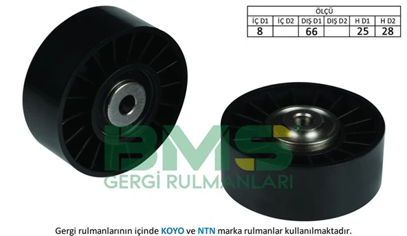 ALTERNATÖR GERGİ RULMANI GOLF4-BORA-A3-TOLEDO 1.9 TDI AGR-ALH-AHF 97-04 ürün görseli 1