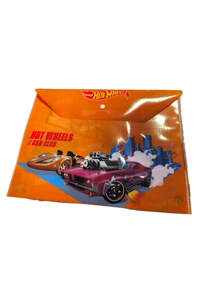 Dolphin A4 Çıtçıtlı Dosya Hotwheels Hw-961 (12 Li Paket) ürün görseli 1
