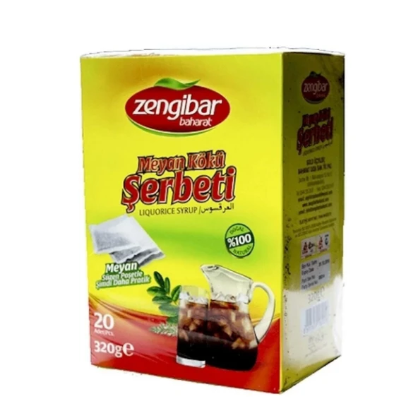 Zengibar Meyan Kökü Şerbeti 320 gr (20 Adet) ürün görseli 1