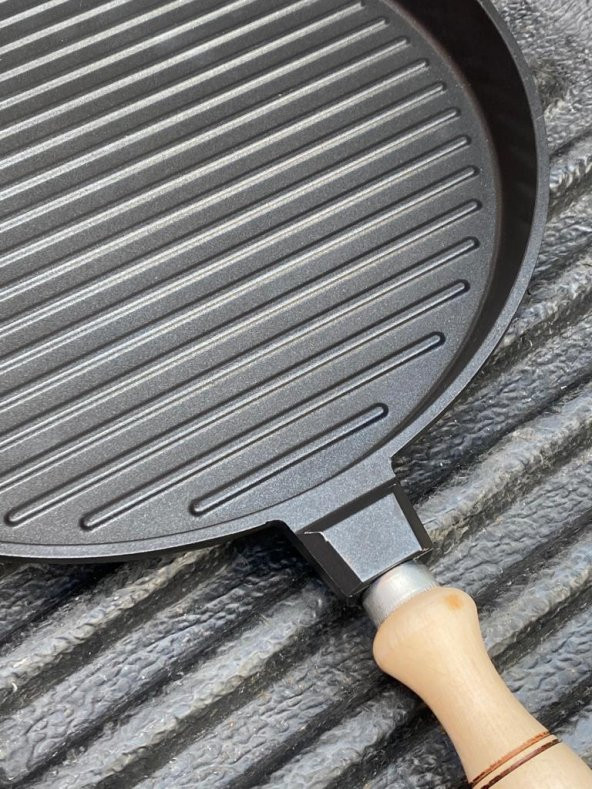 Cansuyu Döküm Izgara Tavası (31 cm çapında) ürün görseli 1