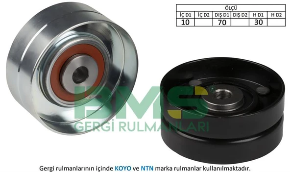 ALTERNATÖR GERGİ RULMANI CLIO I 1.7-1.8 91-98 - R19 I-II 1.7-1.8 88-96 ürün görseli 1