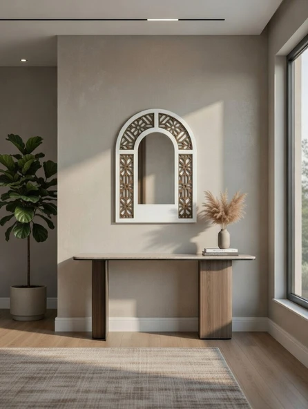 Mid Mobilya Makyaj Aynası, Masa Aynası, Duvar Aynası, Dekor Ayna, Banyo-Wc Aynası, Tasarım Ayna ürün görseli 1