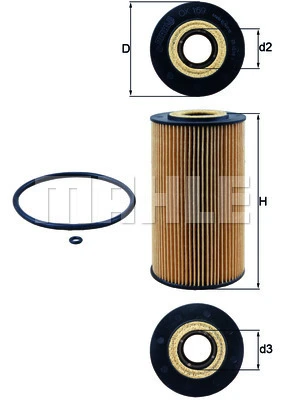 YAG FILTRESI MERCEDES OM628 W211 W463 W163 W220 ürün görseli 1