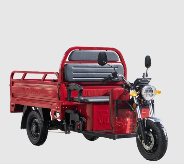 Volta Vt5 Elektrikli Üç Tekerlekli Motosiklet Kırmızı ürün görseli 1