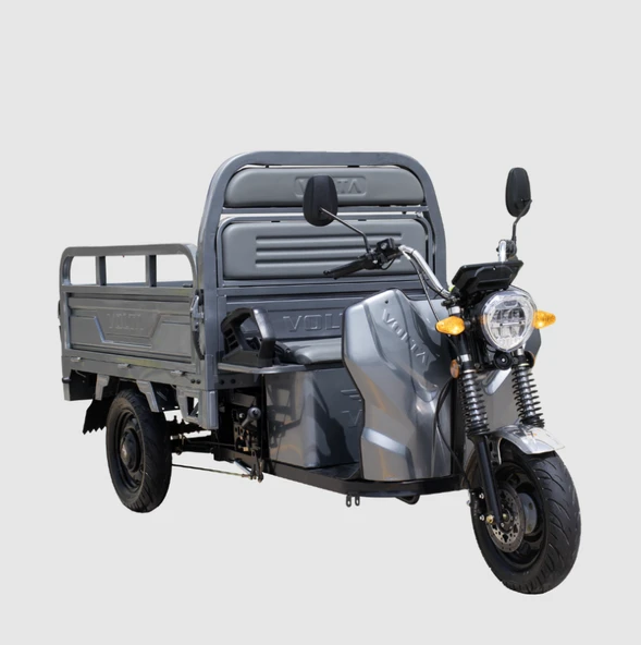 Volta Vt5 Elektrikli Üç Tekerlekli Motosiklet Gri Renk ürün görseli 1