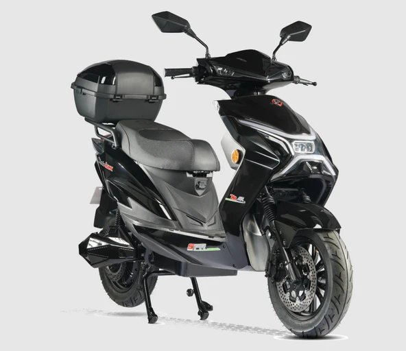 Motolüx Motolux M111 Elektrikli Motosiklet Siyah Renk ürün görseli 1