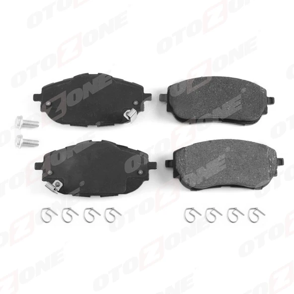 ÖN FREN BALATA TOYOTA AURIS. COROLLA 1.33L 1.6L 1NR-FE 1ZR-FAE NRE180 ZRE181 ZRE185 12- / 1.4L 1ND- FTV NDE180 12- ürün görseli 1