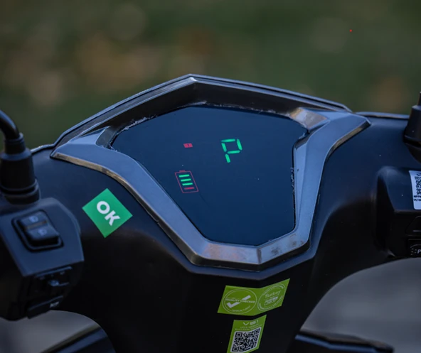 Volta Vs1 Elektr. Moped Kırmızı Renk - Resim 5