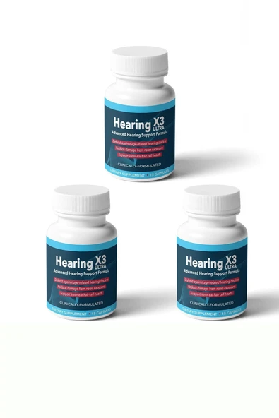 Hearing X3 Ultra 3 Adet ürün görseli 1