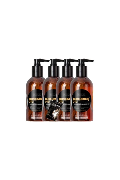 Burlumbuş Masaj Bakım Jeli 4x120 ml +1 Adet Jel ile ürün görseli 1