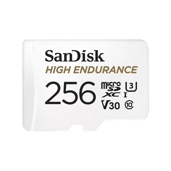 SANDISK SDSQQNR-256G-GN 256GB Micro SD Kart (100/40MB/s) ürün görseli 1