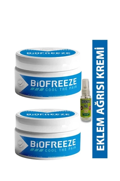 Biofreeze 150 ml Rahatlama Masaj Kremi X 2 Adet + Çörek Otu Yağı 30 ml Hediye ürün görseli 1