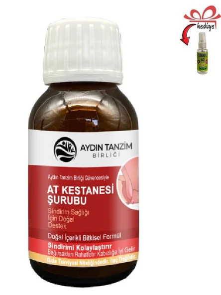 At Kestanesi Şurubu Rahat ve Hafif His İçin 50 ml x 1 ad.+Çörek Otu Yağı ile ürün görseli 1