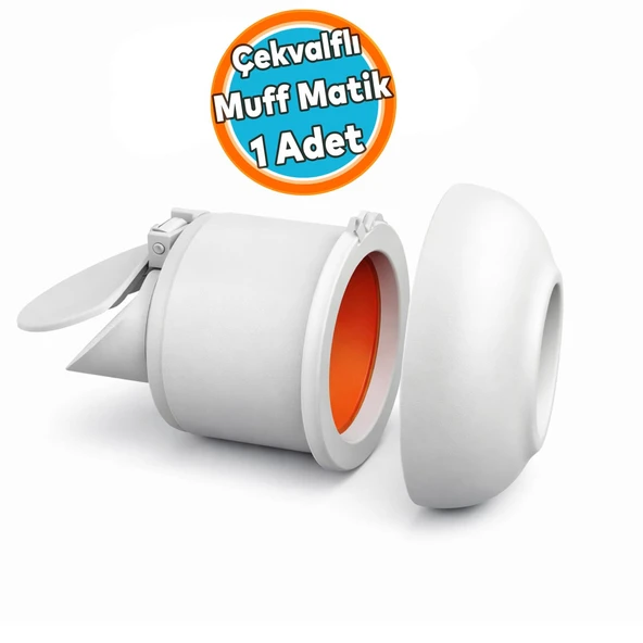 Çekvalflı Muff Conta Kötü Koku Böcek Kirli Su Önleyici Lavabo Gider Aparatı ürün görseli 1