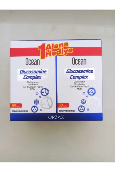 Ocean Glucosamine Complex 60 Tablet - 1 Alana 1 Hediye ürün görseli 1