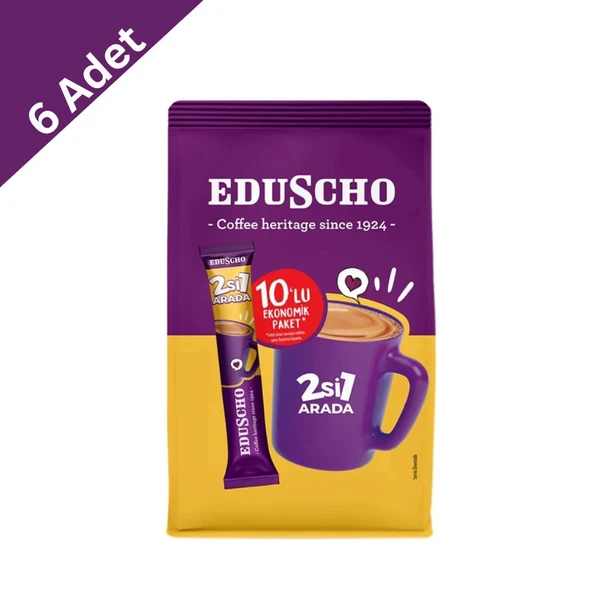 Eduscho 2’si 1 Arada 10 x 11 g (6 Paket) ürün görseli 1
