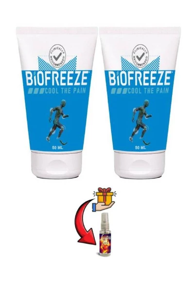 Biofreeze  Masaj Kremi  50 ml x 2 ad+Masaj Yağı ile ürün görseli 1