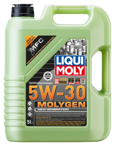 Liqui Moly Molygen New Generation 5W-30 Motor Yağı 5 L (9952)  2025 ÜRETİM ürün görseli 1