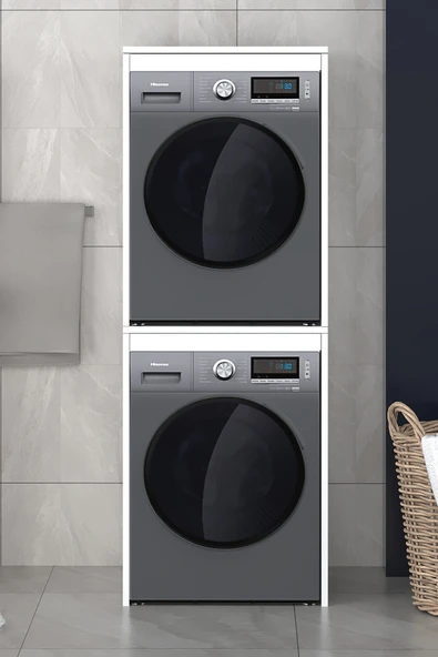 Ice Kurutma Makinesi Dolabı Beyaz Çok Amaçlı Banyo Dolabı ürün görseli 1