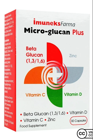 Imuneks Micro-glucan Plus 30 Kapsül ürün görseli 1