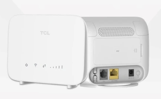 TCL Linkhub HH40L 1 Sim Kartlı Ve Şarjlı Mobil Modem Beyaz ürün görseli 1