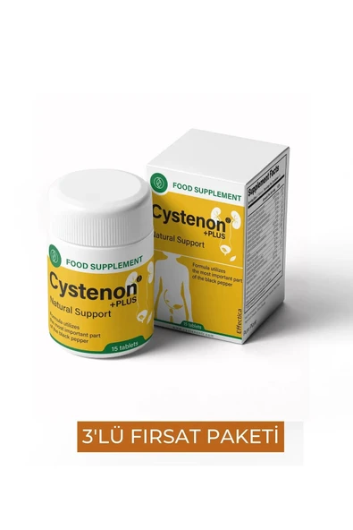 Cystenon Erkeklerin Özel Sorunlarına Yardımcı Destekleyici  15 Li Kaps X 3 Adet ürün görseli 1