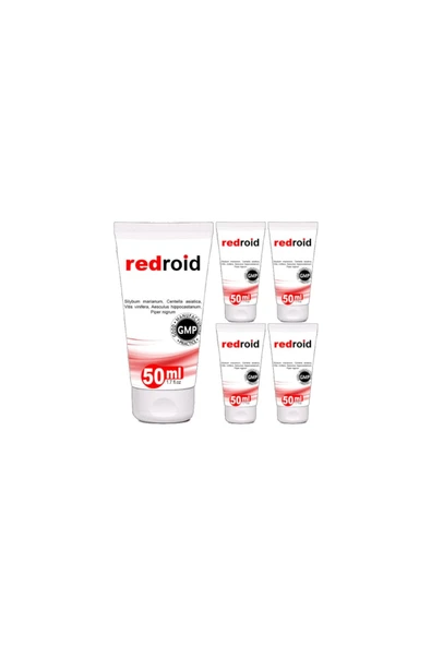 Redroid Rahatlatıcı  Bakım Masaj Kremi 5x50 ml ürün görseli 1