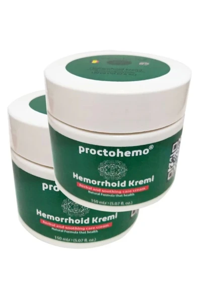 Proctohemo Kişisel Krem Büyük Boy 150 ml x 2 adet ürün görseli 1