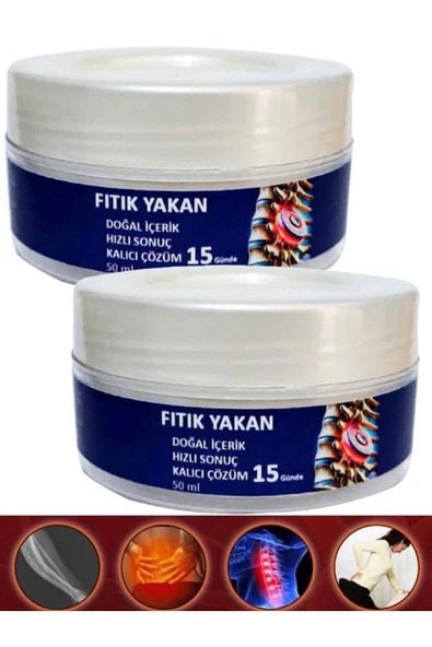 Fıtık Yakan Masaj Bakım Kremi 50 ml x 2 adet ürün görseli 1