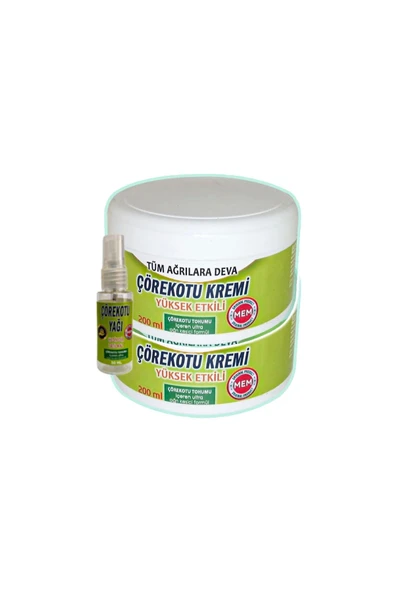 Süper Çörek Otu Rahatlatıcı Bakım Kremi 2x200 ml+30 ml Çörek Otu Yağı ile ürün görseli 1