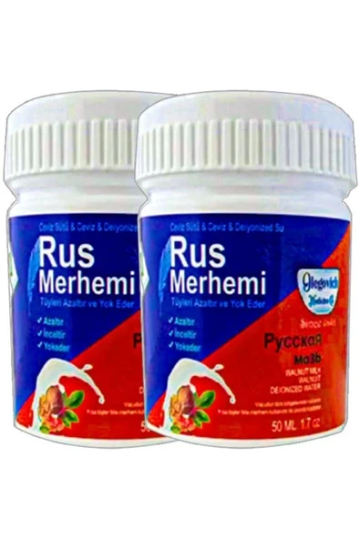 Süper Glegnd Blue 2 Tane 50 ml Russ Merhemi Tüylere Krem ürün görseli 1