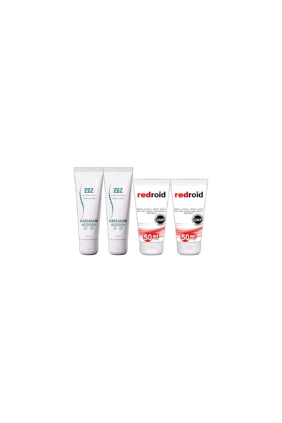 Kaz Gagası Kremi 2x100 ml Rahatlatıcı+Redroid Rahatlatıcı Bakım Krem 2x50 ml ürün görseli 1