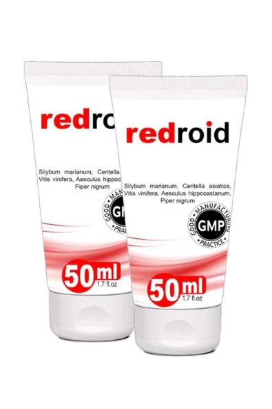 Redroid  Rahatlatıcı  Masaj Bakım Kremi50 ml 2 Adet ürün görseli 1