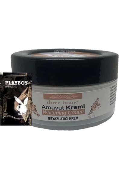 Süper Three Brand Arnavut Kremi Whitens Cream 50 ml Sel Antikara Kremi  + 1 Adet Jel Hediye ürün görseli 1